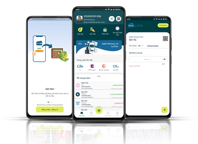 App Ví Điện Tử
